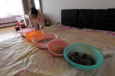 龙子湖楼上漏水，住户失联，小区没物管，业主维权难！律师来支招……